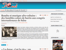 Tablet Screenshot of fiestacubana.net